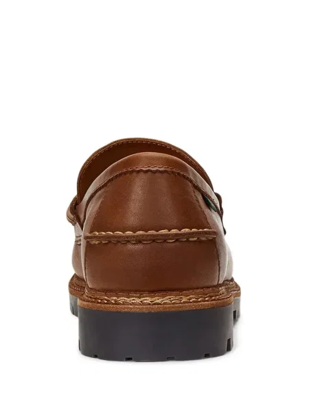 Ochelari de soare Polo Ralph Lauren din piele de căprioară cu imagine de costum albastru
