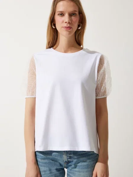 Tricou Happiness İstanbul alb