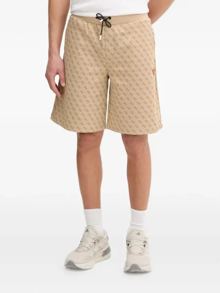 Pantaloni scurți Guess cu cordon