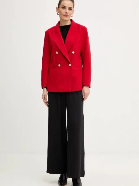 Піджак Morgan двобортний однотонний VRED.F червоний