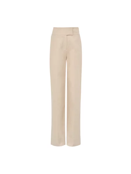 Spodnie Cult Gaia z wysoką talią różowe