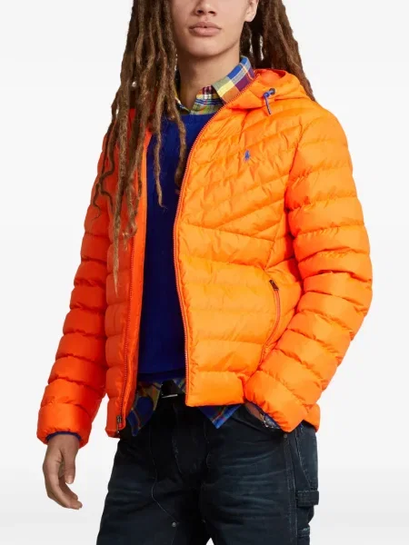 Matlasat tricou polo Polo Ralph Lauren cu decolteu rotund cu autograf roșu
