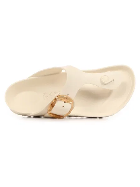 Tenisky Birkenstock Gizeh Big Buckle EVA EVA Eggshell EUR 41 béžové