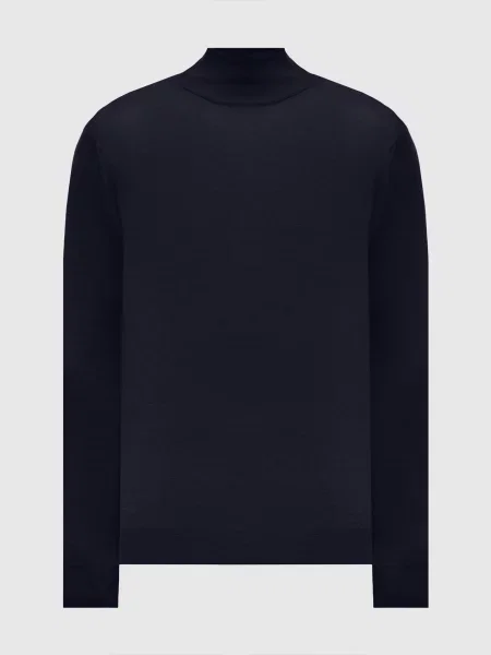 Гольф з вовни Canali синій