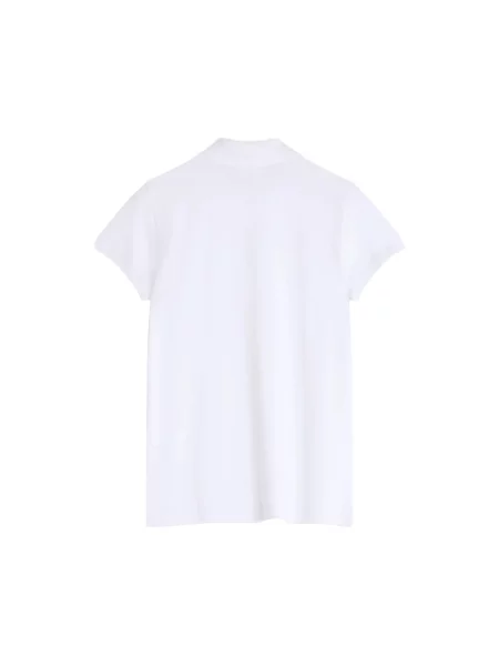 Koszulka polo Maison Kitsune biała