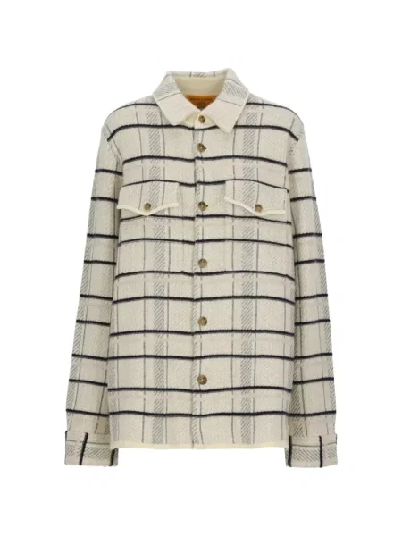 Koszula Guest In Residence w kratkę biznesowa