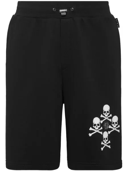Pantaloni scurți Philipp Plein negru