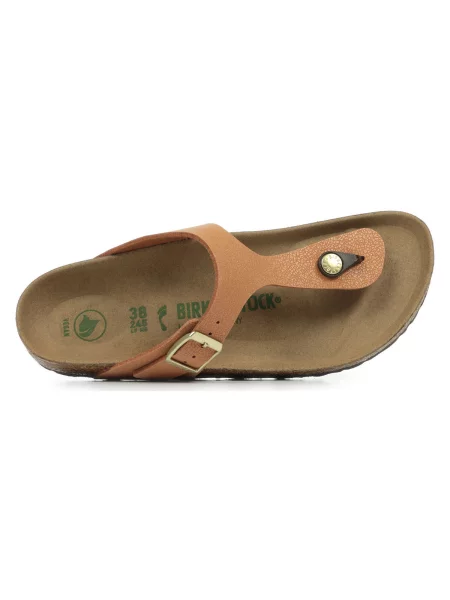 BIRKENSTOCK Žabky Gizeh světle hnědá