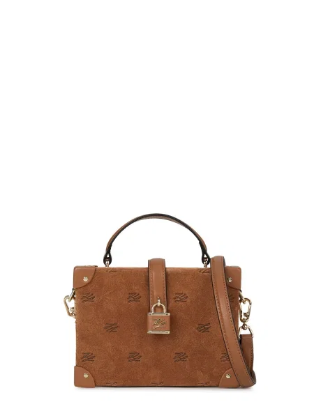 Kabelka KARL LAGERFELD hnědá
