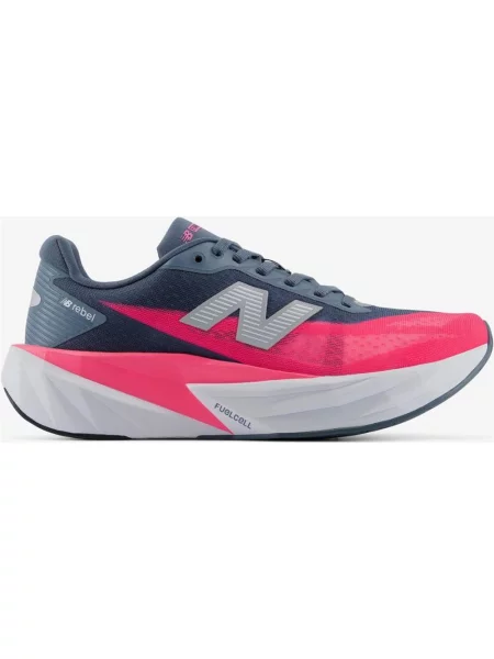 Buty do biegania New Balance FuelCell Rebel v5 granatowy różowy 35 niebieski