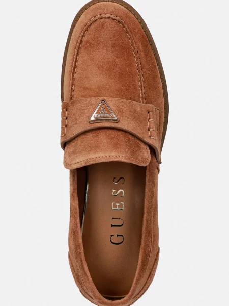Замшевые мокасины Guess