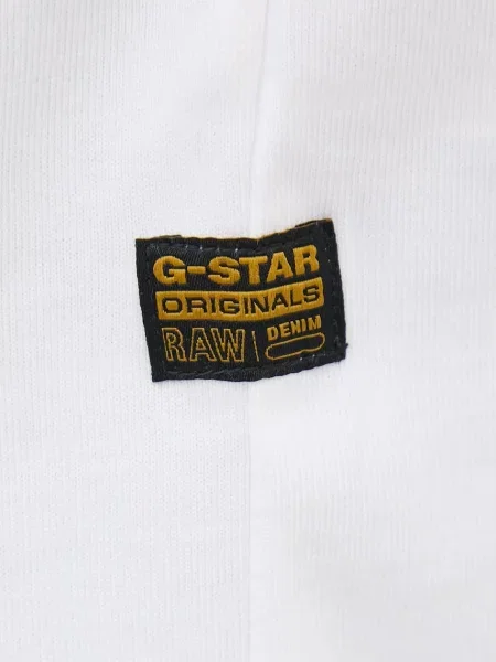 Футболка G-Star з принтом білий