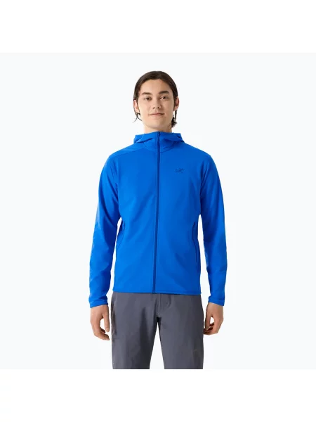 Trekingová mikina Arc'teryx Kyanite Lightweight Hoody fluidity modrá