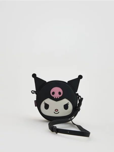 Reserved Torebka Kuromi czarny