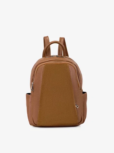 Regina Notte Рюкзак Замша/шкіра коричневий