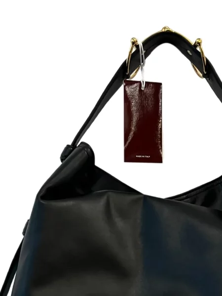 Geantă Gucci Horsebit mari negru