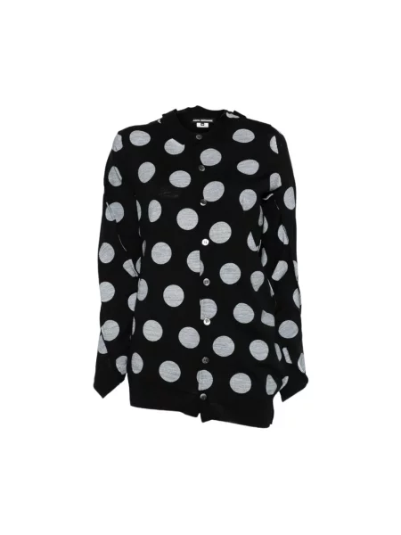 Kardigan Junya Watanabe w grochy czarny