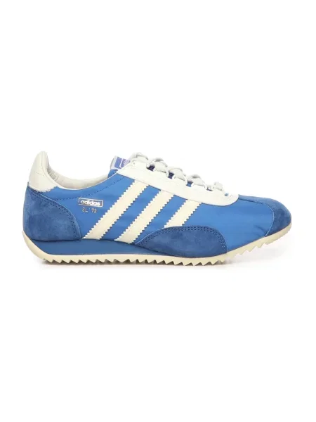 Sneakersy Adidas Originals skórzane niebieskie