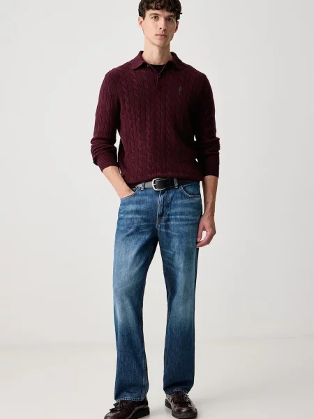 BOSS Orange джинси relaxed fit BO помаранчеві