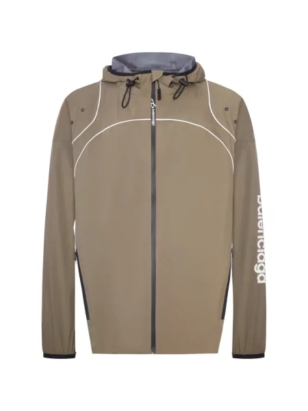 Geacă Balenciaga cu glugă gri