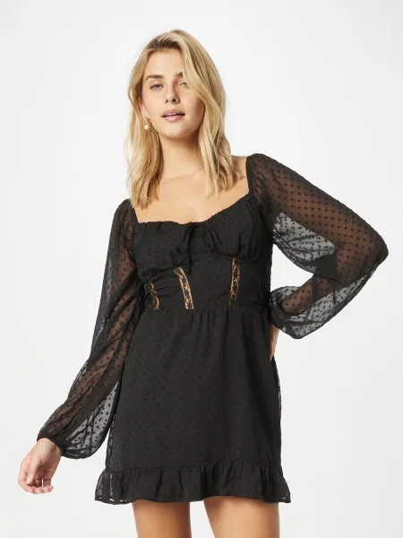 HOLLISTER Rochie negru