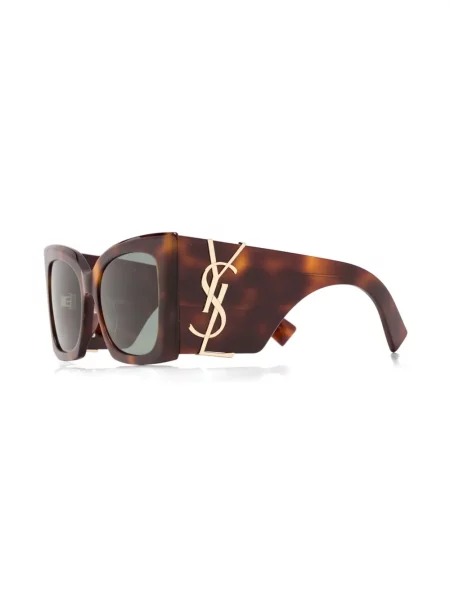 Saulės akiniai Saint Laurent Eyewear ruda