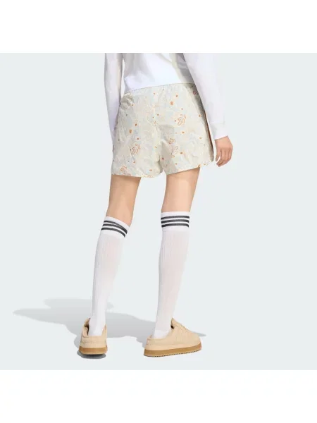SZORTY ADIDAS ORIGINALS SUMMER GLOW AOP pomarańczowe