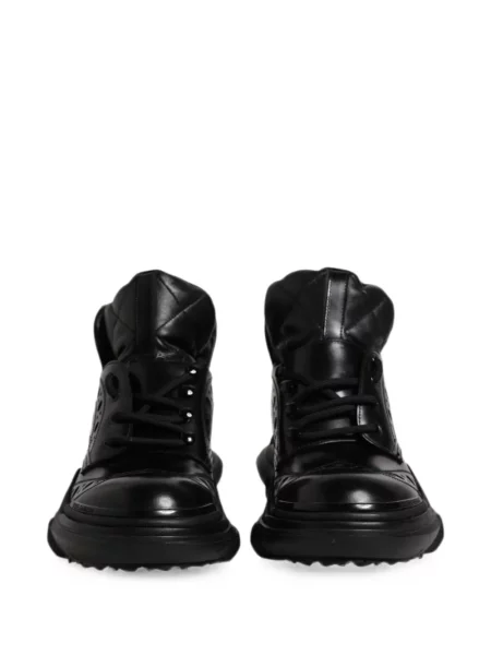 Matlasat brogues Dolce & Gabbana cu platformă negru