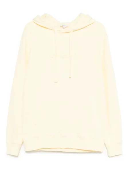 Hanorac cu glugă Jw Anderson cu broderie galben