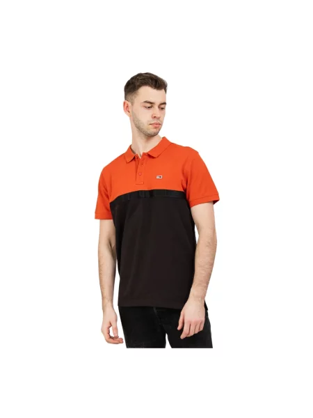 Koszulka polo Tommy Hilfiger pomarańczowa