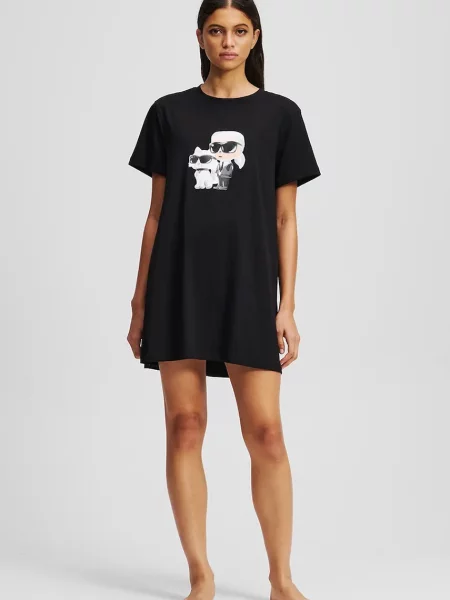 KARL LAGERFELD Cămașă de noapte negru