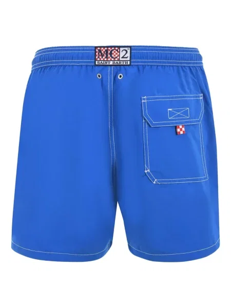 Slip de baie Mc2 Saint Barth cu cordon albastru