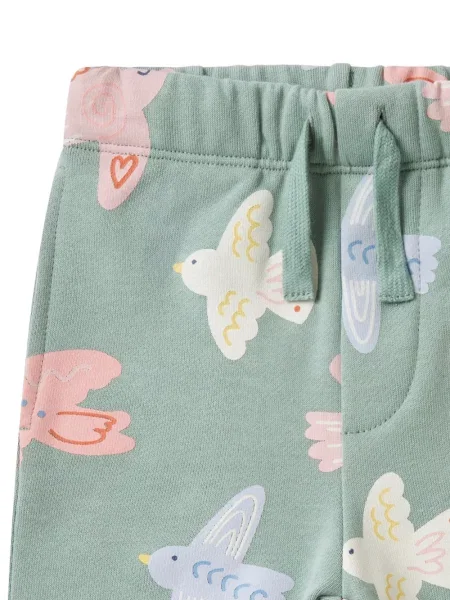 Spodnie dziecięce Stella Mccartney zielone