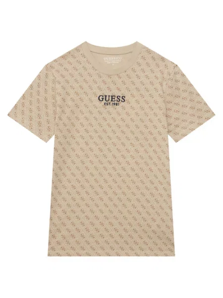 Guess T-Shirt beżowy