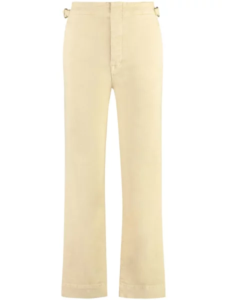 Pantaloni Mother galben