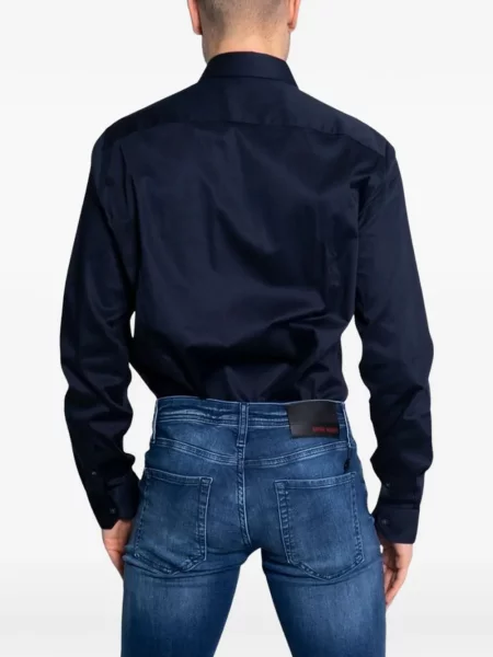Lung cămașă Armani Exchange albastru