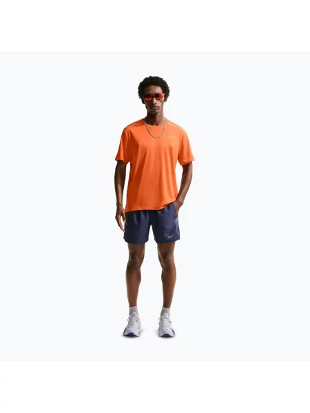 Pantaloni scurți de alergare pentru bărbați Nike Miler Dri-Fit 5" midnight navy marină