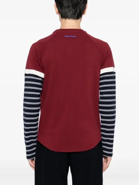 Tricou Wales Bonner cu dungi roșu