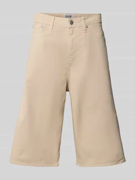 Szorty jeansowe o kroju baggy fit z 5 model ‘OWEN ROY’ Jack & Jones białe