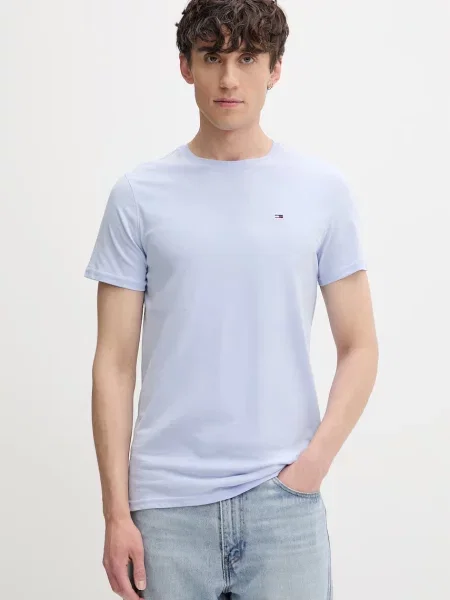 Tommy Jeans tričko pánske modrá