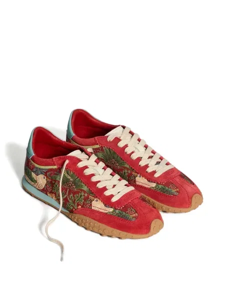 Sneakerși Hoff cu model floral cu imagine roșu