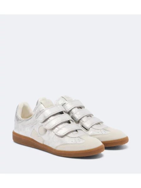 Sneakerși Isabel Marant din piele de căprioară