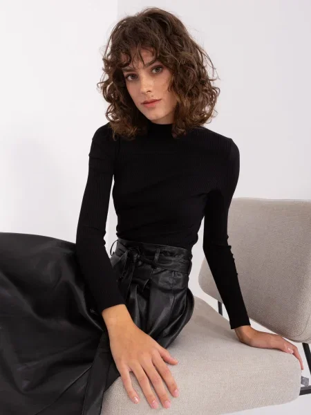 Bluza Basic Feel Good crna