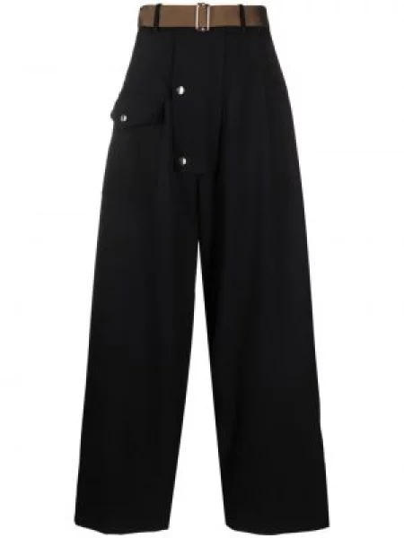 Pantaloni cargo Plan C albastru