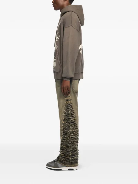 Șnur de strângere hanorac cu glugă Off-white cu imagine alb