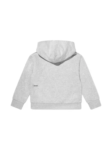 Bluza z kapturem dziecięca Pangaia szara