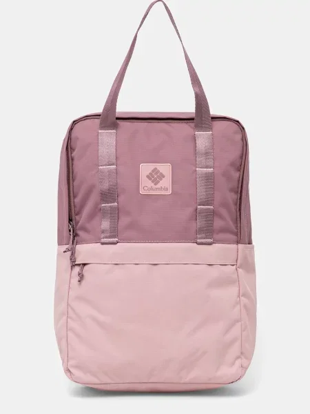 Ruksak Columbia veliki bez uzorka ružičasta
