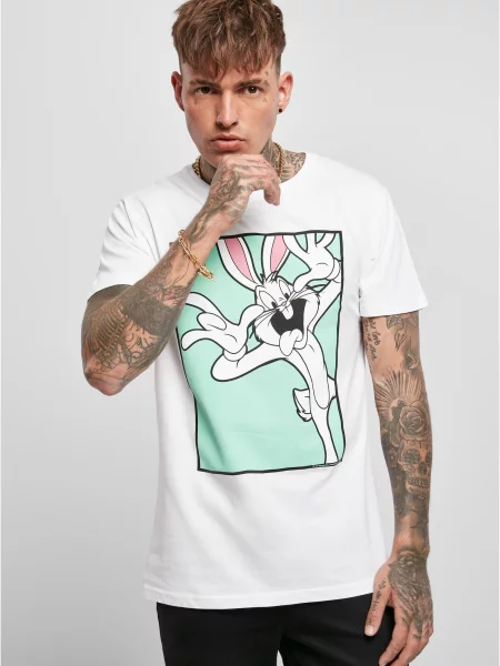 Tricou Merchcode alb