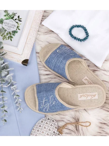 Pantofle Natural Style béžové