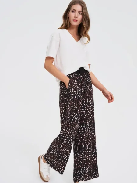 Tricou Marisse cu decolteu în V alb